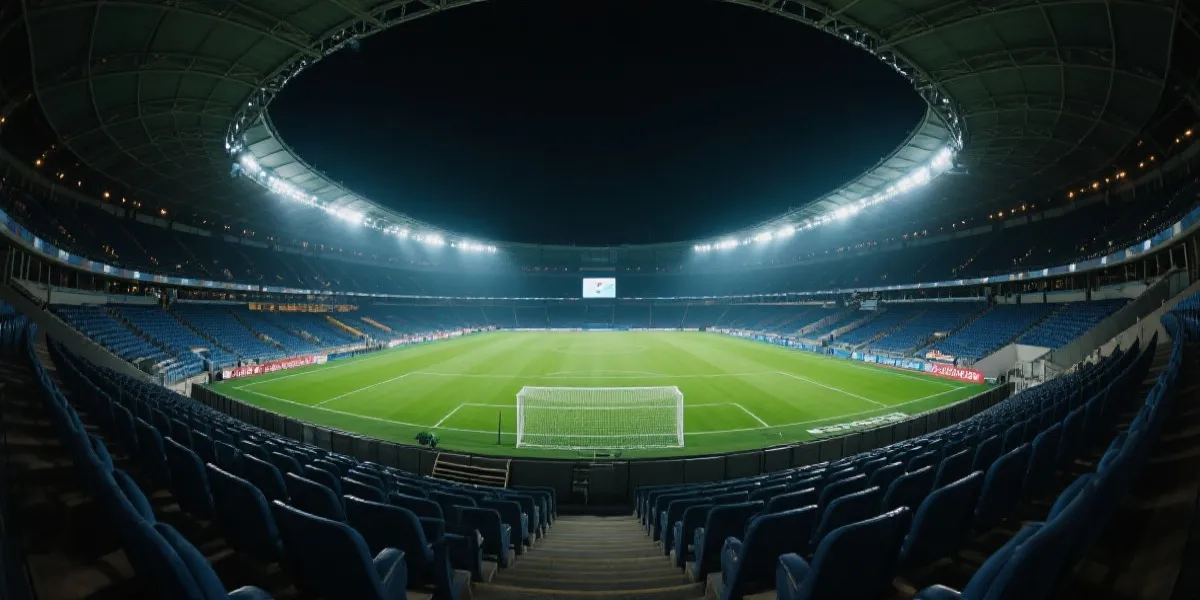 葡超赛场夜色与灯光